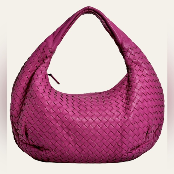 BOTTEGA VENETA
PINK INTRECCIATO HOBO - Picture 1 of 11